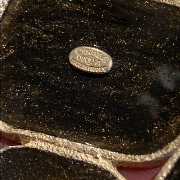 CHANEL CC Multicolor Gem Stone Large Vendura Style Brooch Pin Gold Pink Purple - Picture 4 of 13